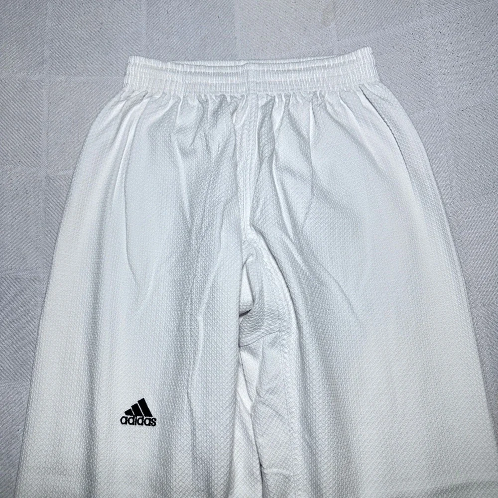 Adidas Taekwondo Pants Size 4 180cm Martial Arts Uniform Training Baggy White